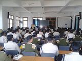 18. Police officials witnessing the Film at C G Police Academy